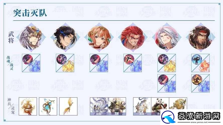 國志幻想大陸最佳初始陣容搭配攻略