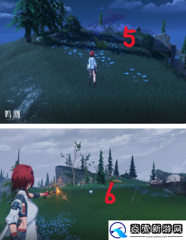 鳴潮怨鳥澤飛獵手位置