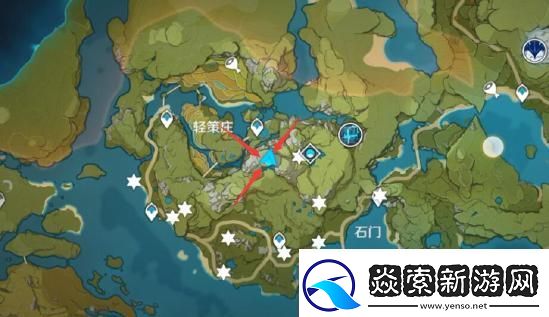 原神輕策莊最高處石像怎么點亮