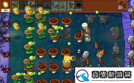 植物大戰僵尸第四關