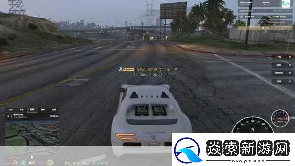 GTA5PC版敞篷駕駛馳騁自由之城的極致享受