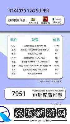 二重螺旋PC端配置要求攻略【最低&推薦配置】