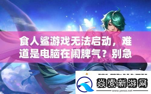 食人鯊游戲無法啟動難道是電腦在鬧脾氣