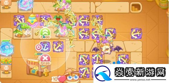 保衛蘿卜4法老歸來第113關怎么過