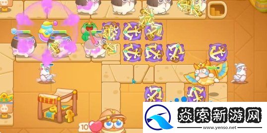 保衛蘿卜4法老歸來第113關怎么過